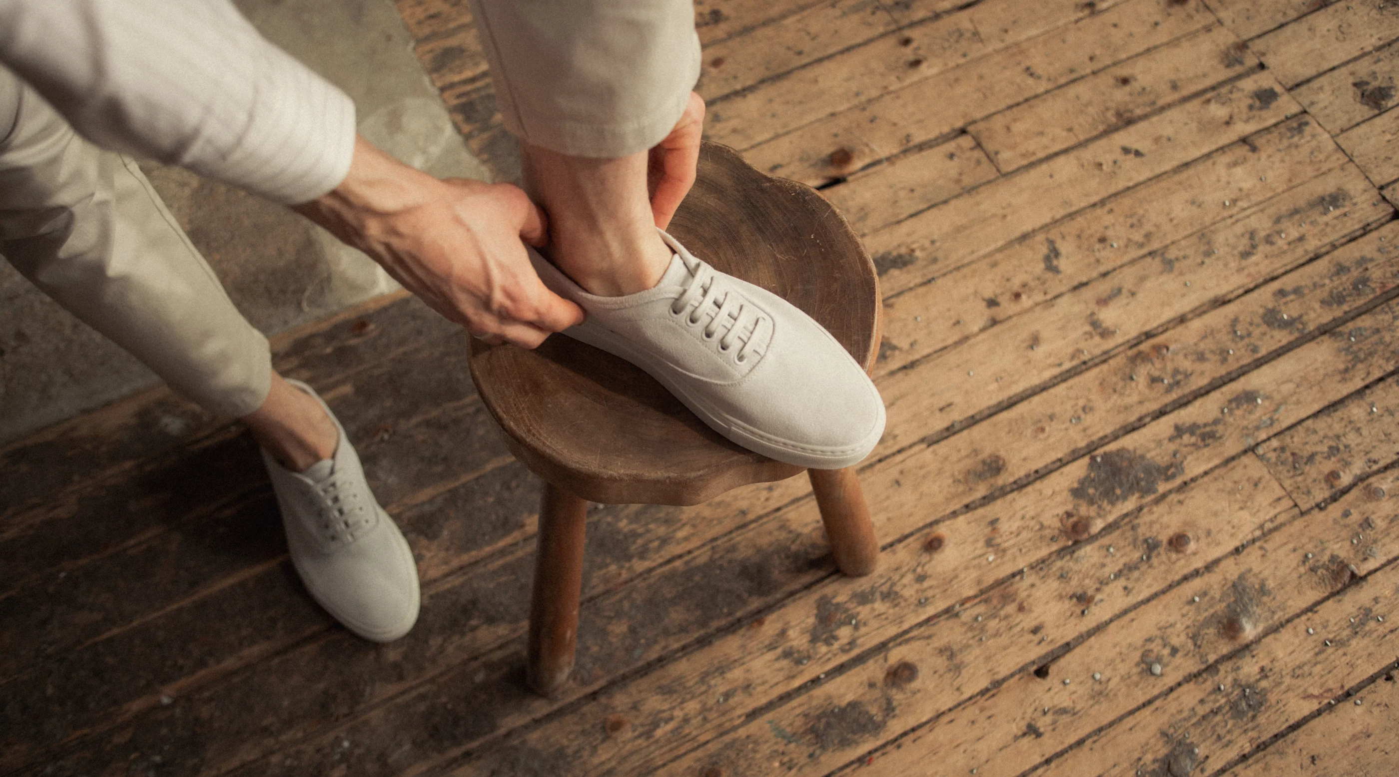 Masterfully Crafted Italian Leather Sneakers