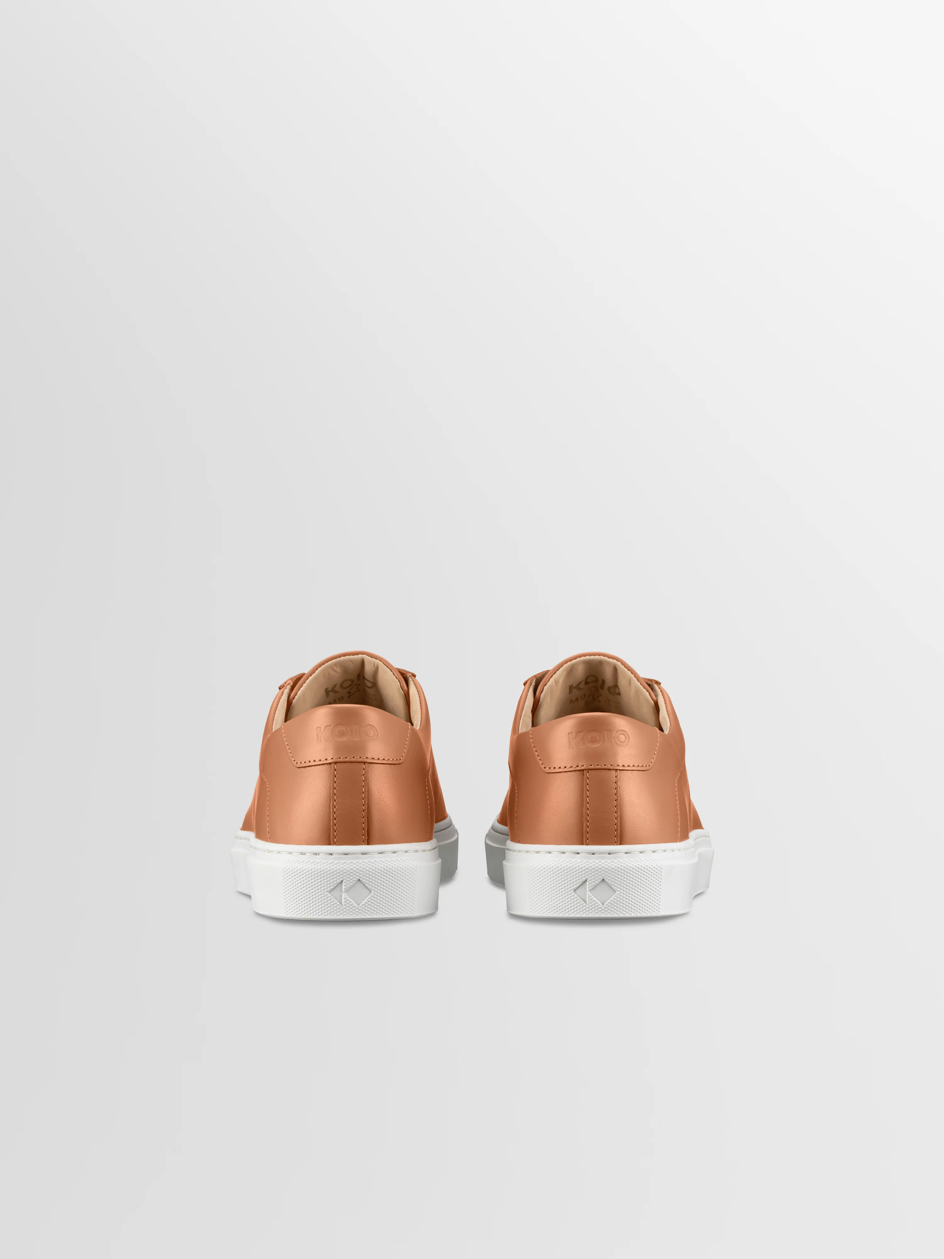Capri Leather Sneaker in Castagna - Image 4