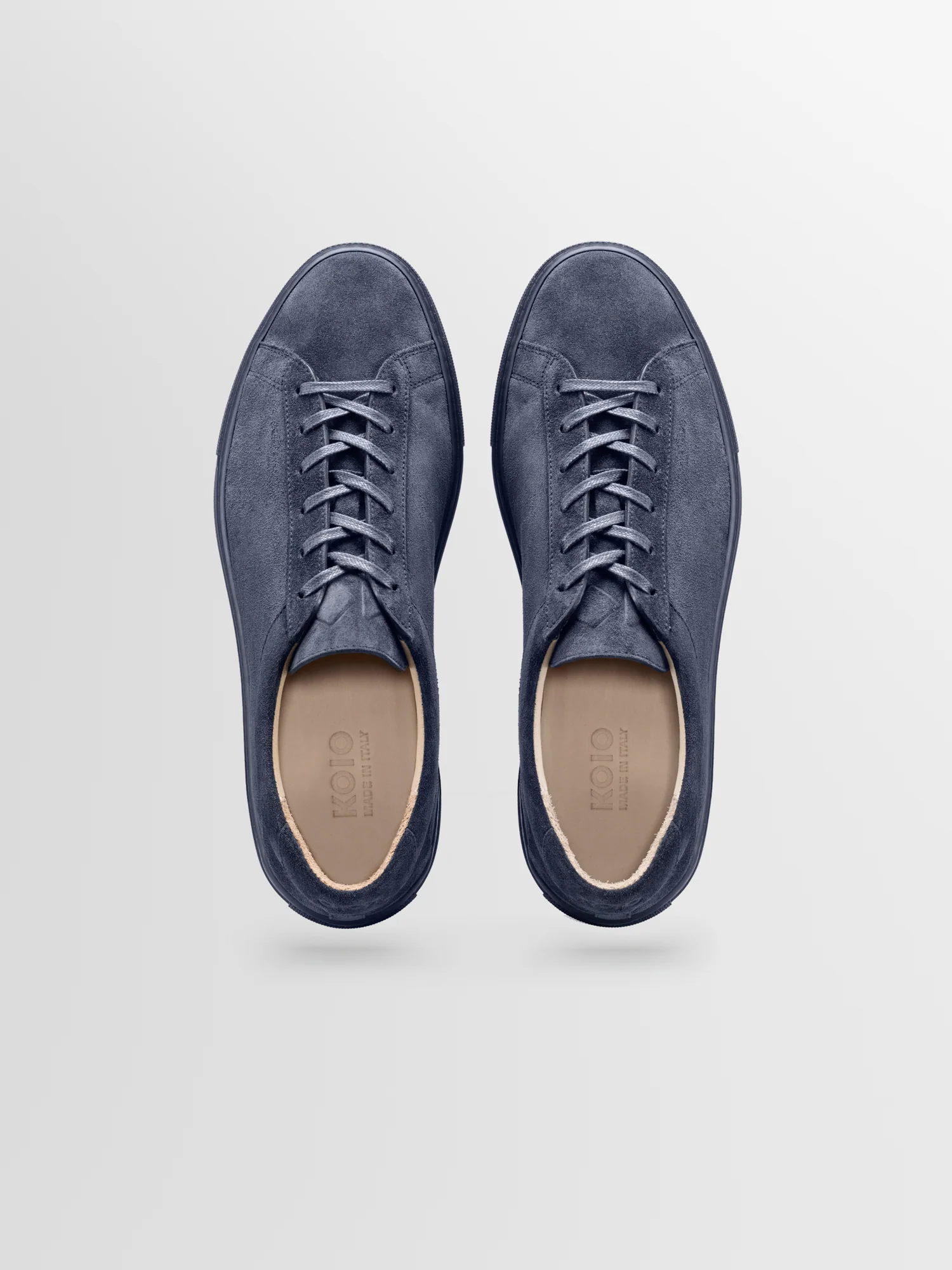 Capri Suede Sneaker in Avio - Image 3