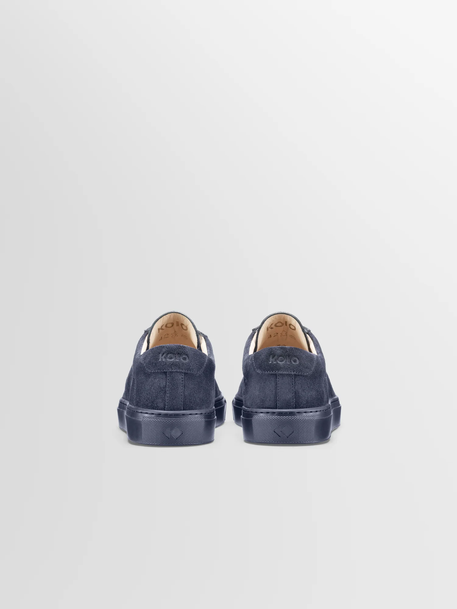 Capri Suede Sneaker in Avio - Image 4