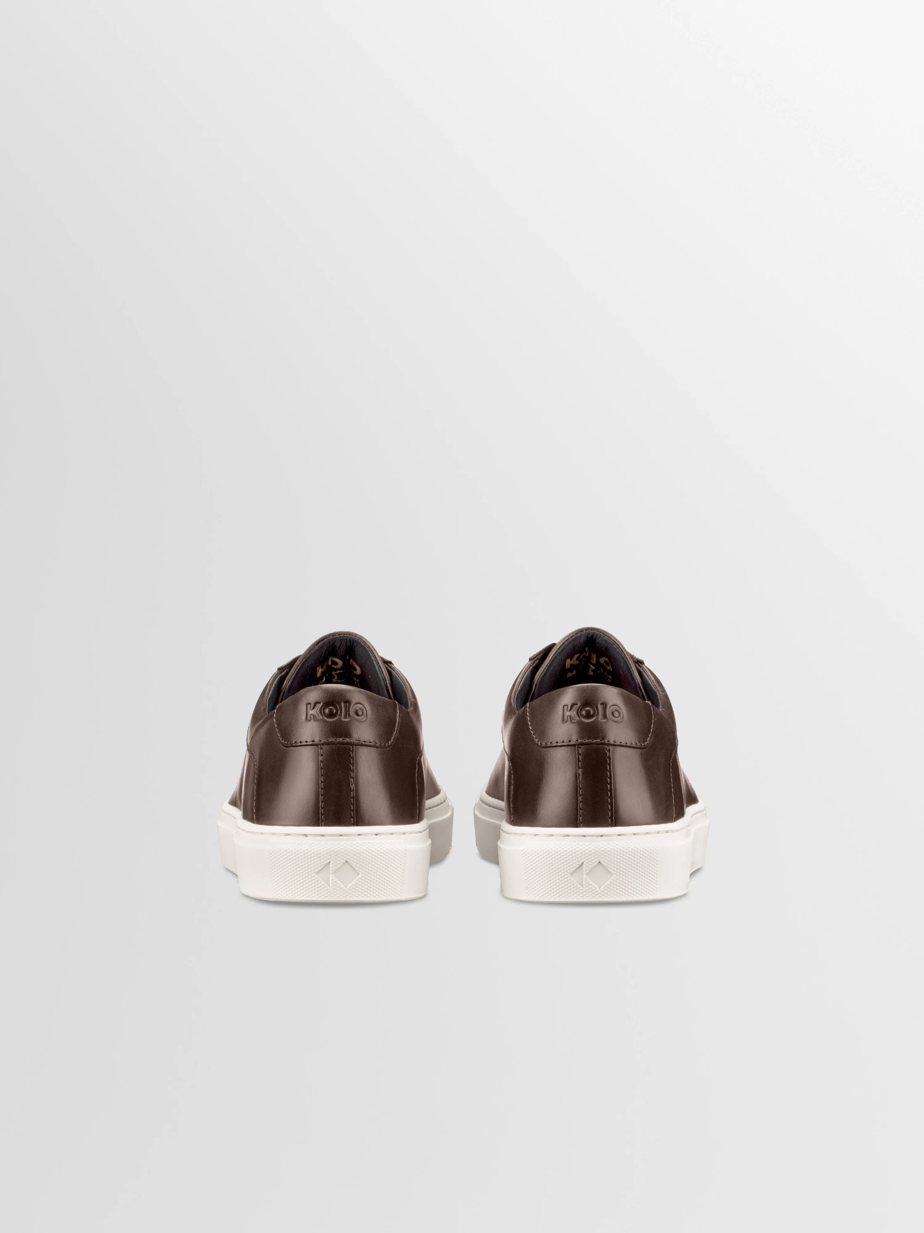 Capri Leather Sneaker in Cocoa - Image 4