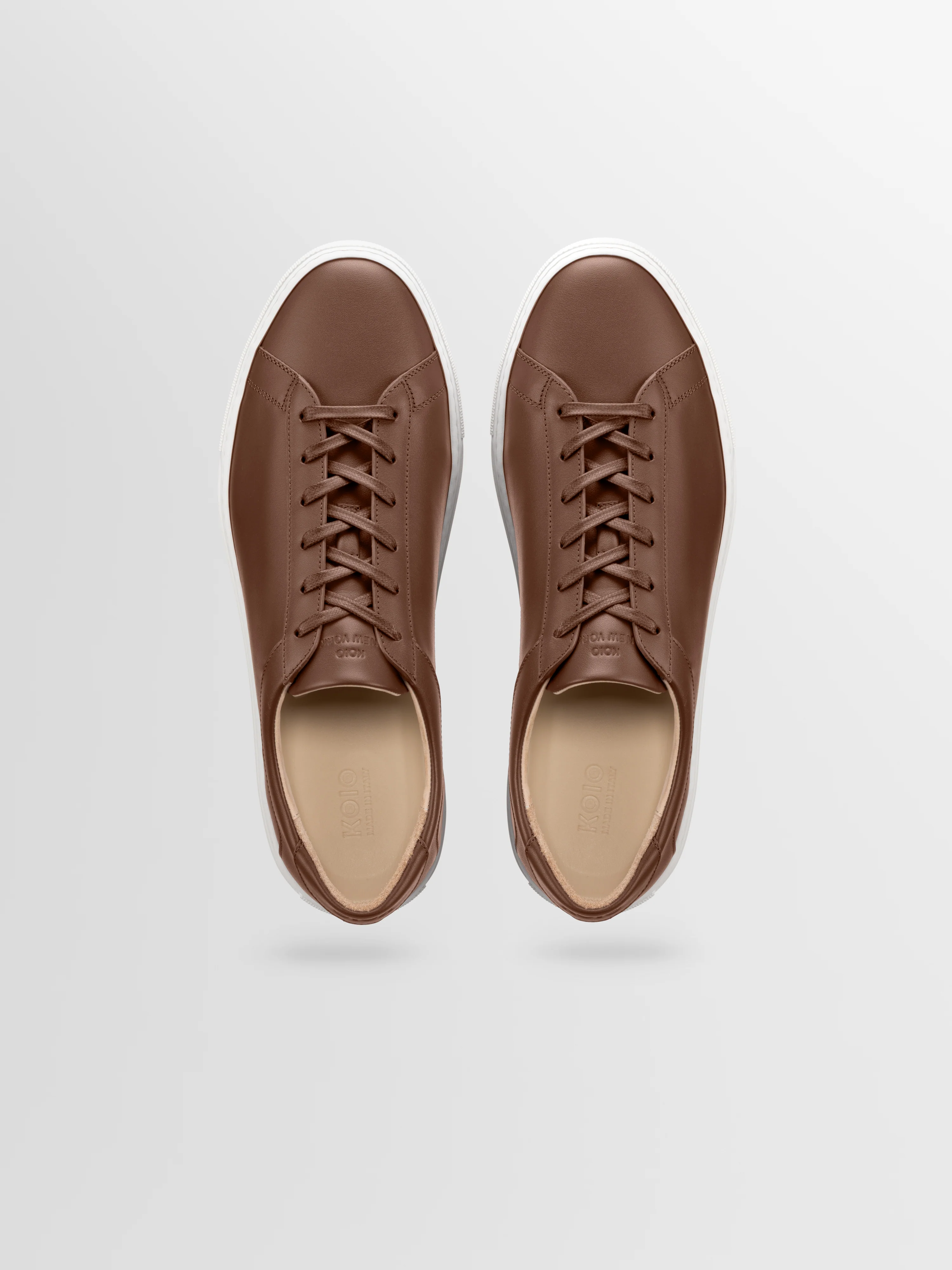 Capri Leather Sneaker in Terra - Image 3