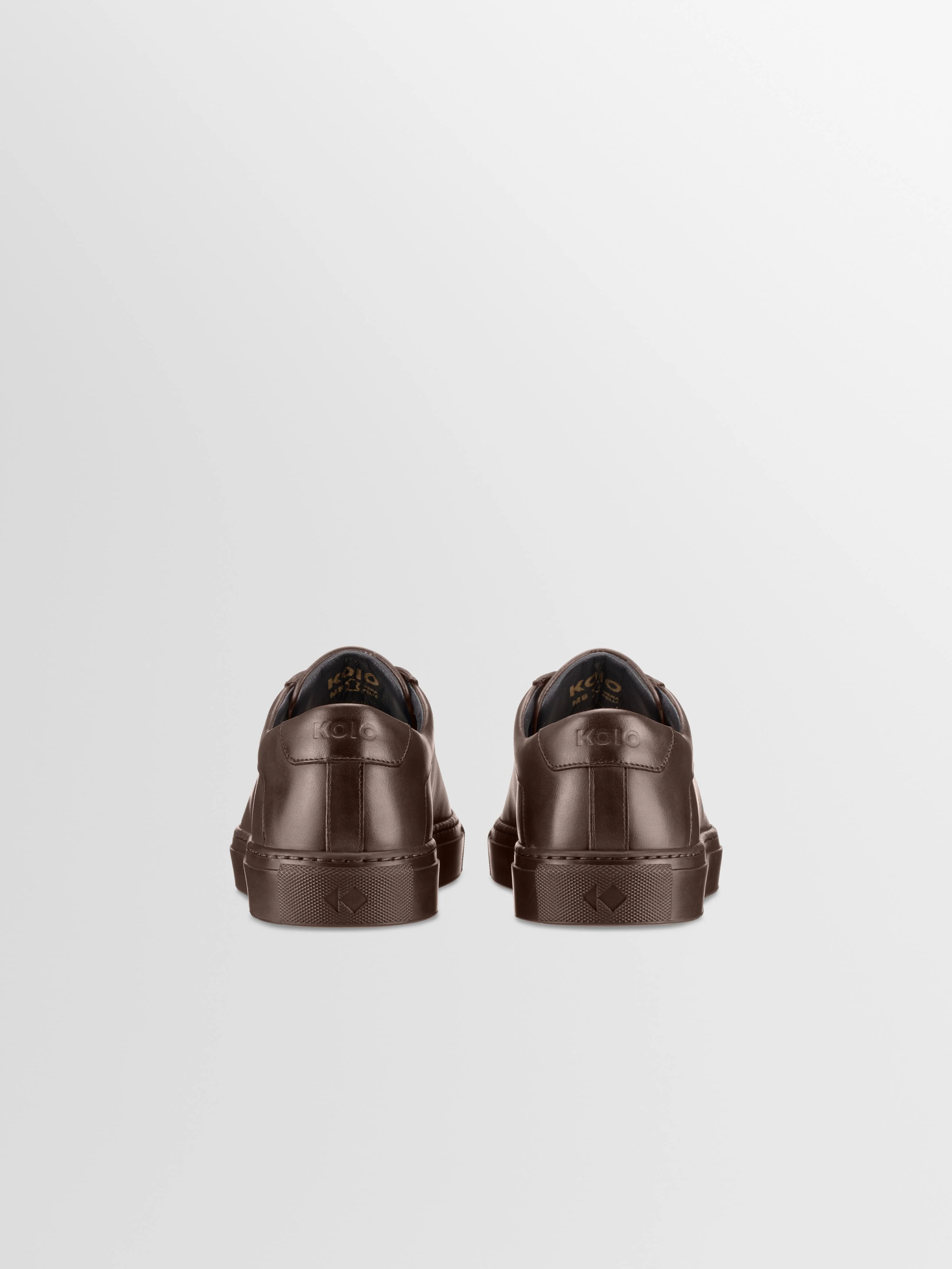 Capri Leather Sneaker in Mocha Wide Fit - Image 4