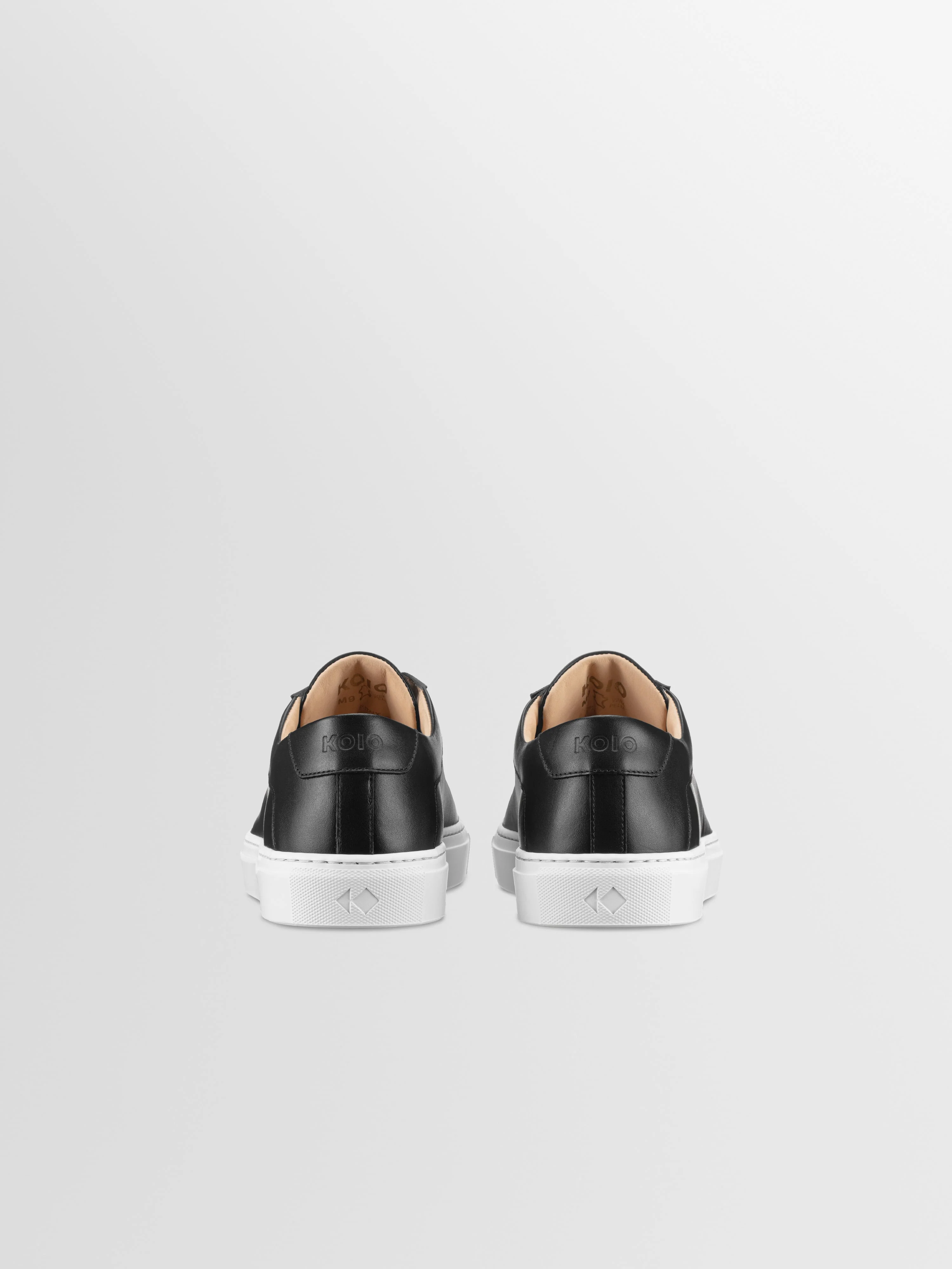 Capri Leather Sneaker in Onyx - Image 4