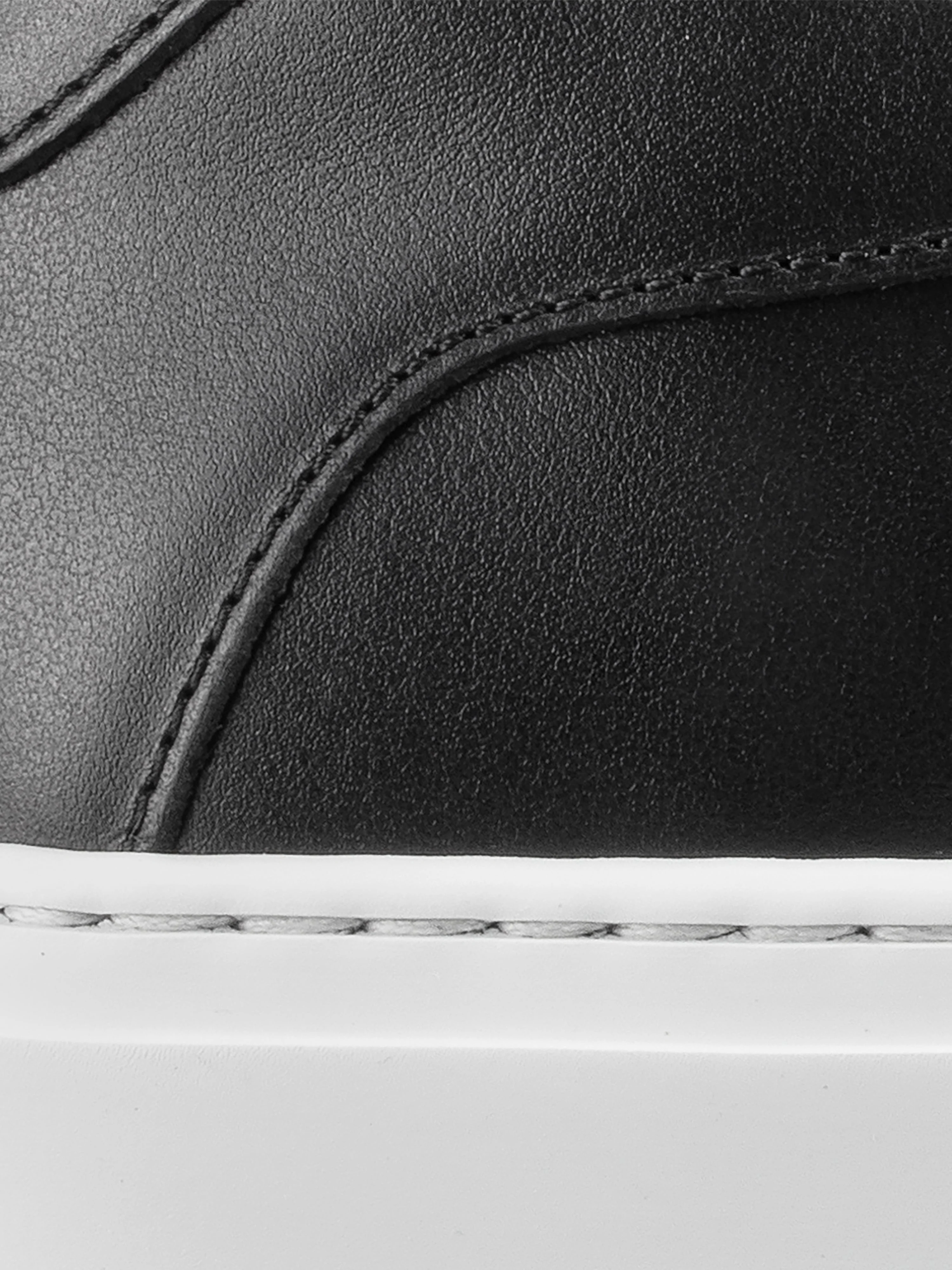 Capri Leather Sneaker in Onyx - Image 5