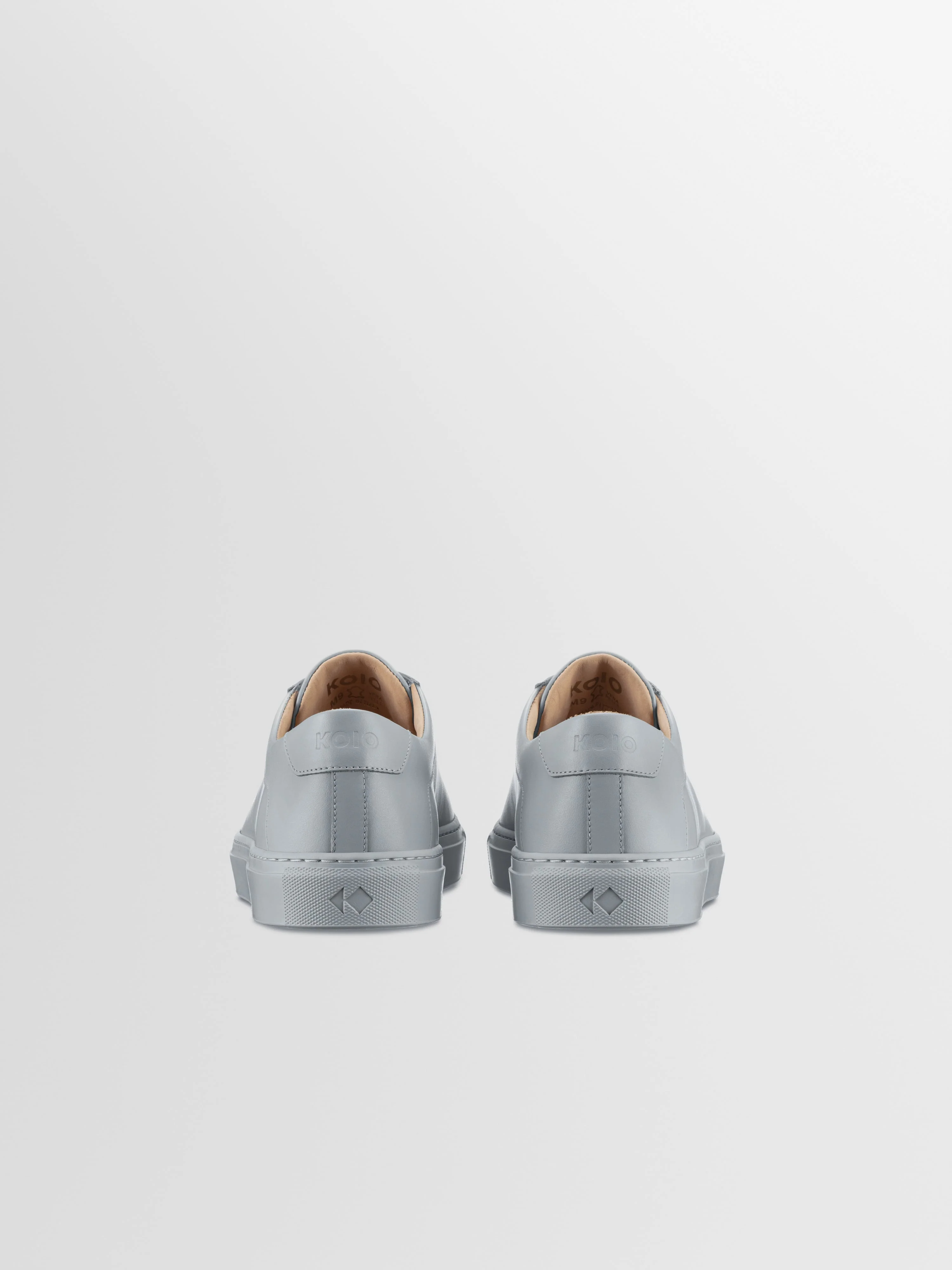 Capri Leather Sneaker in Pebble - Image 4