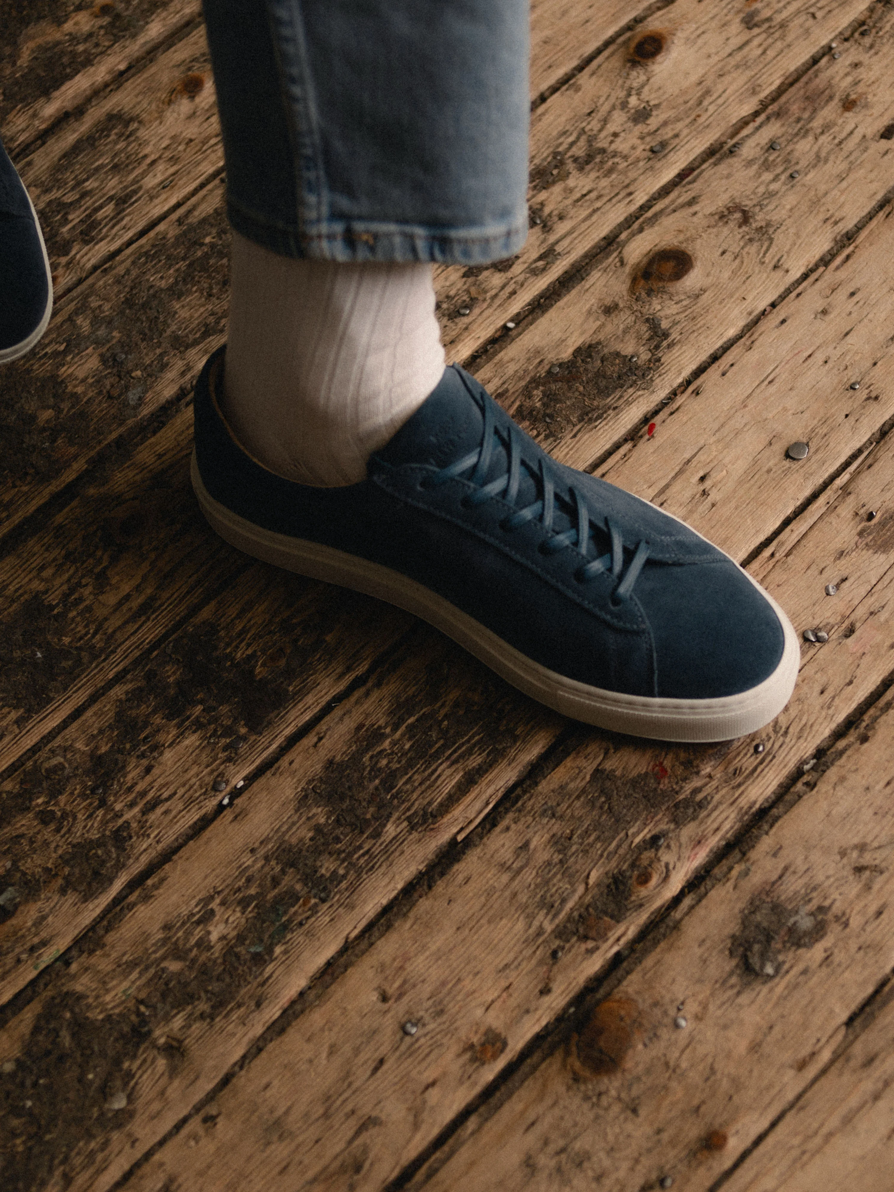 Capri Suede Sneaker in Indigo - Image 8