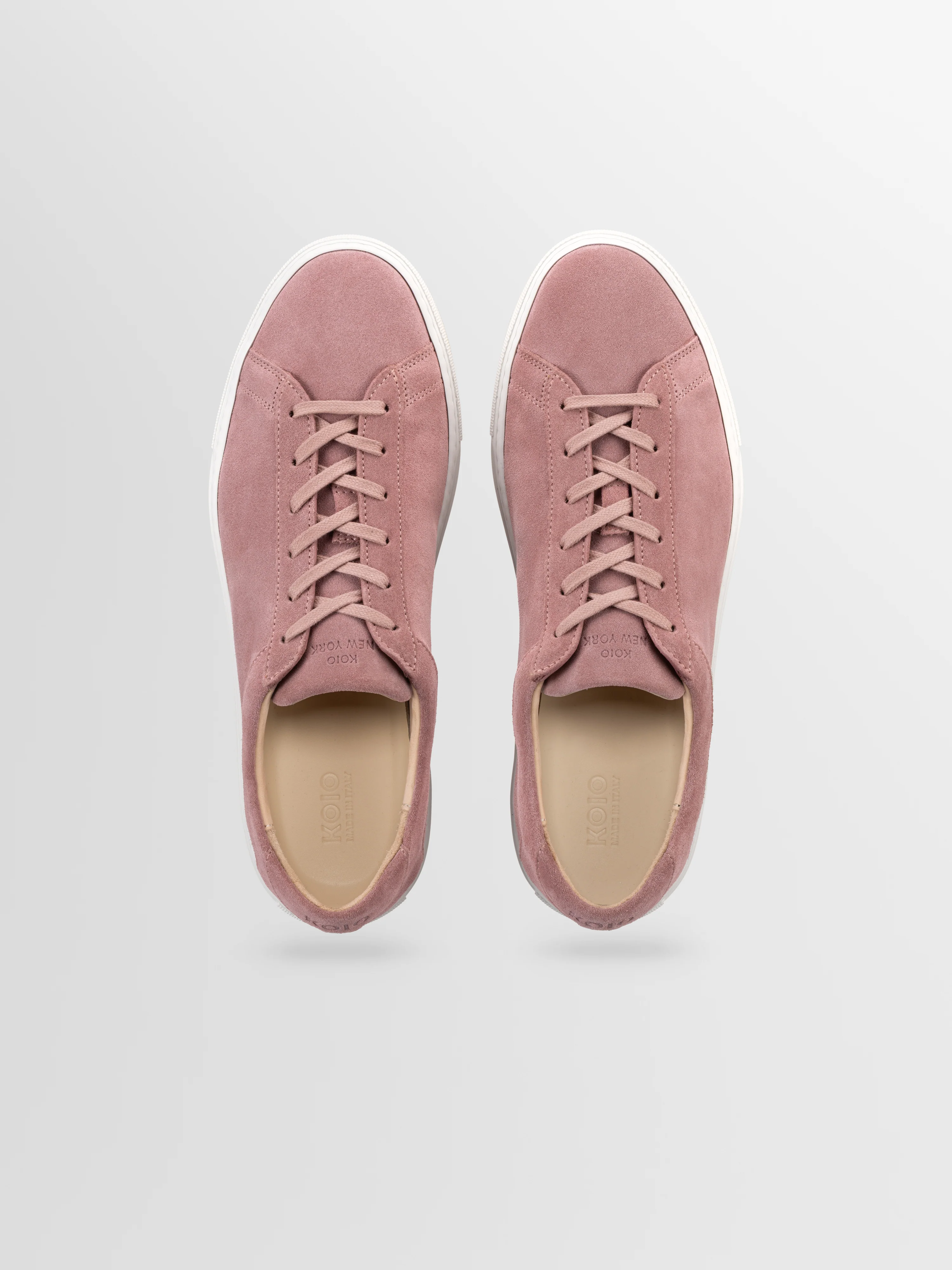 Capri Suede Sneaker in Rose - Image 3