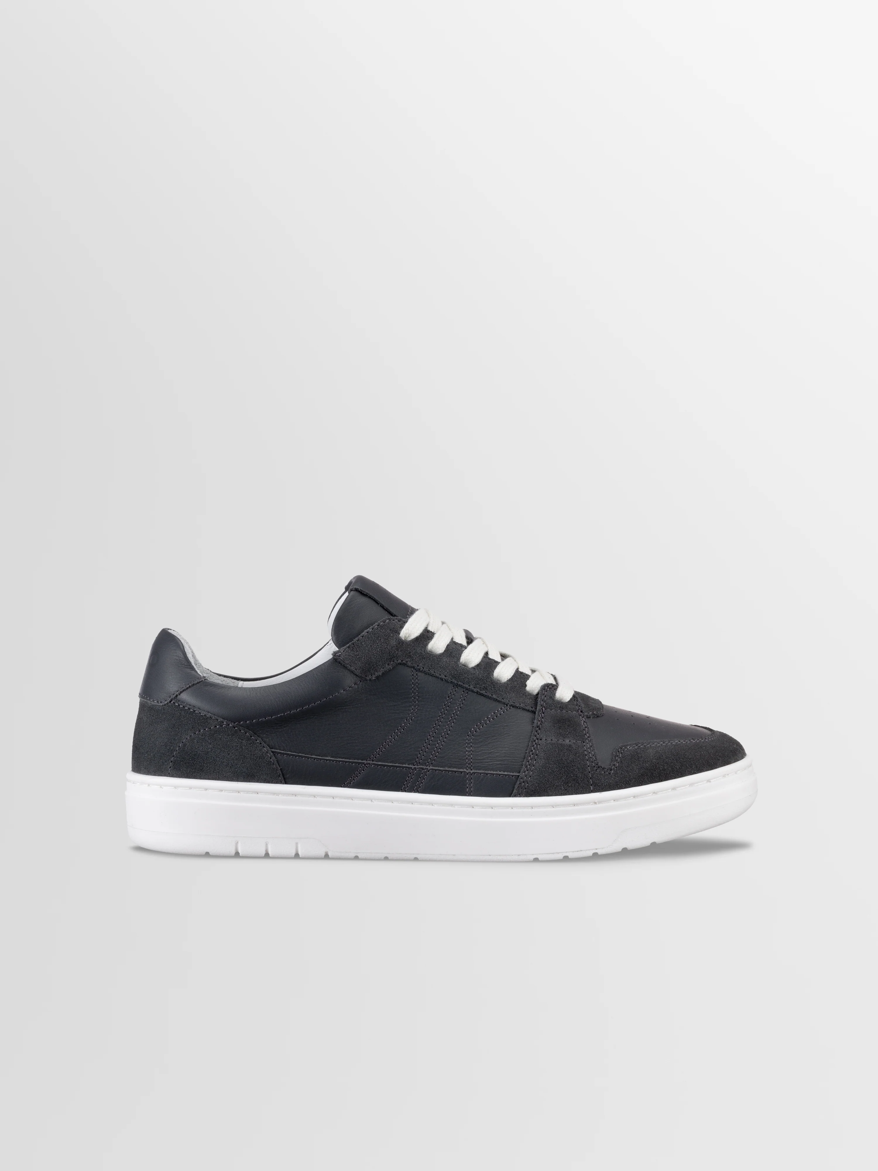Carrara Suede Sneaker in Basalt
