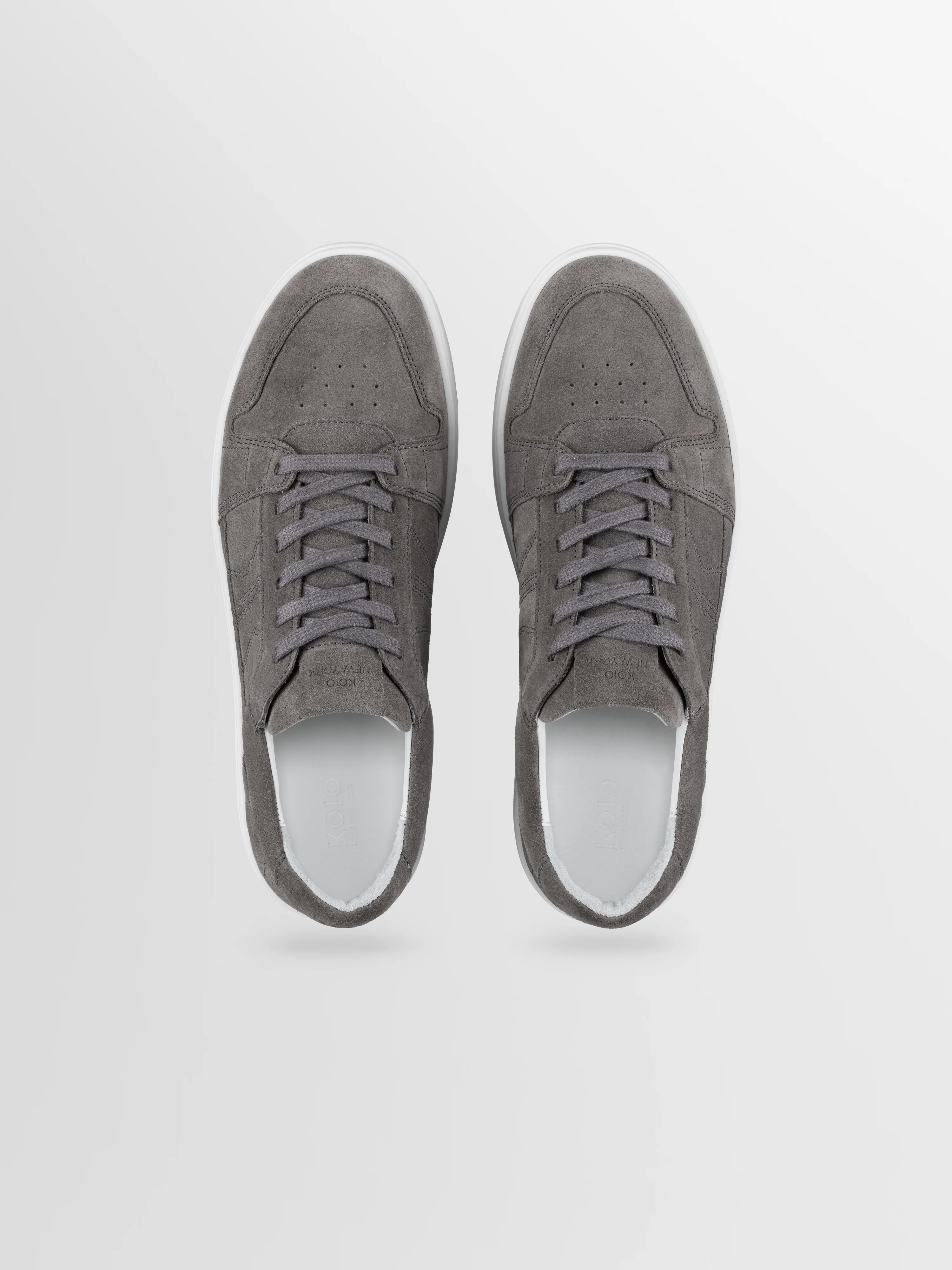 Carrara Suede Sneaker in Graphite - Image 3