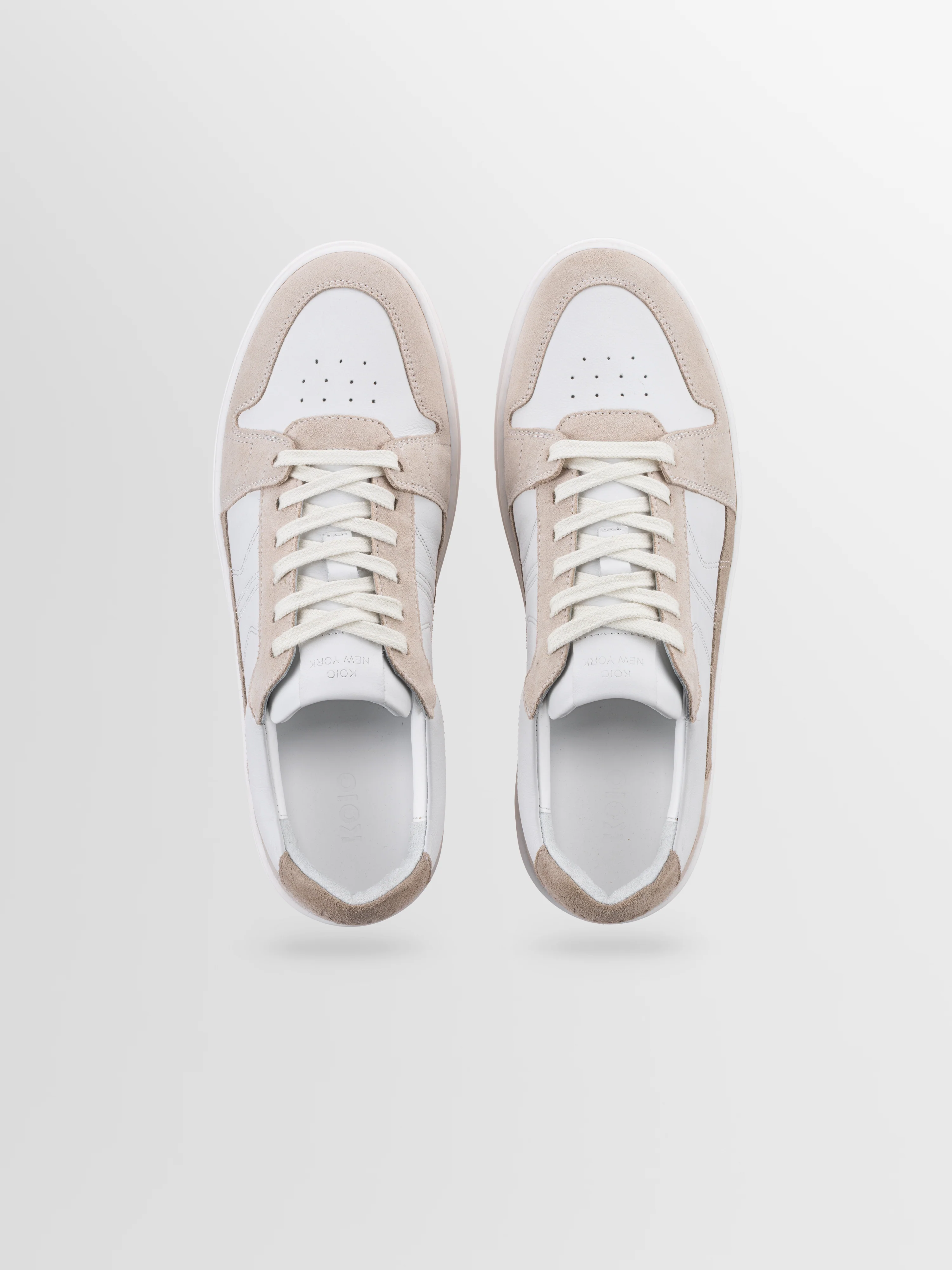 Carrara Suede Sneaker in Oyster - Image 3