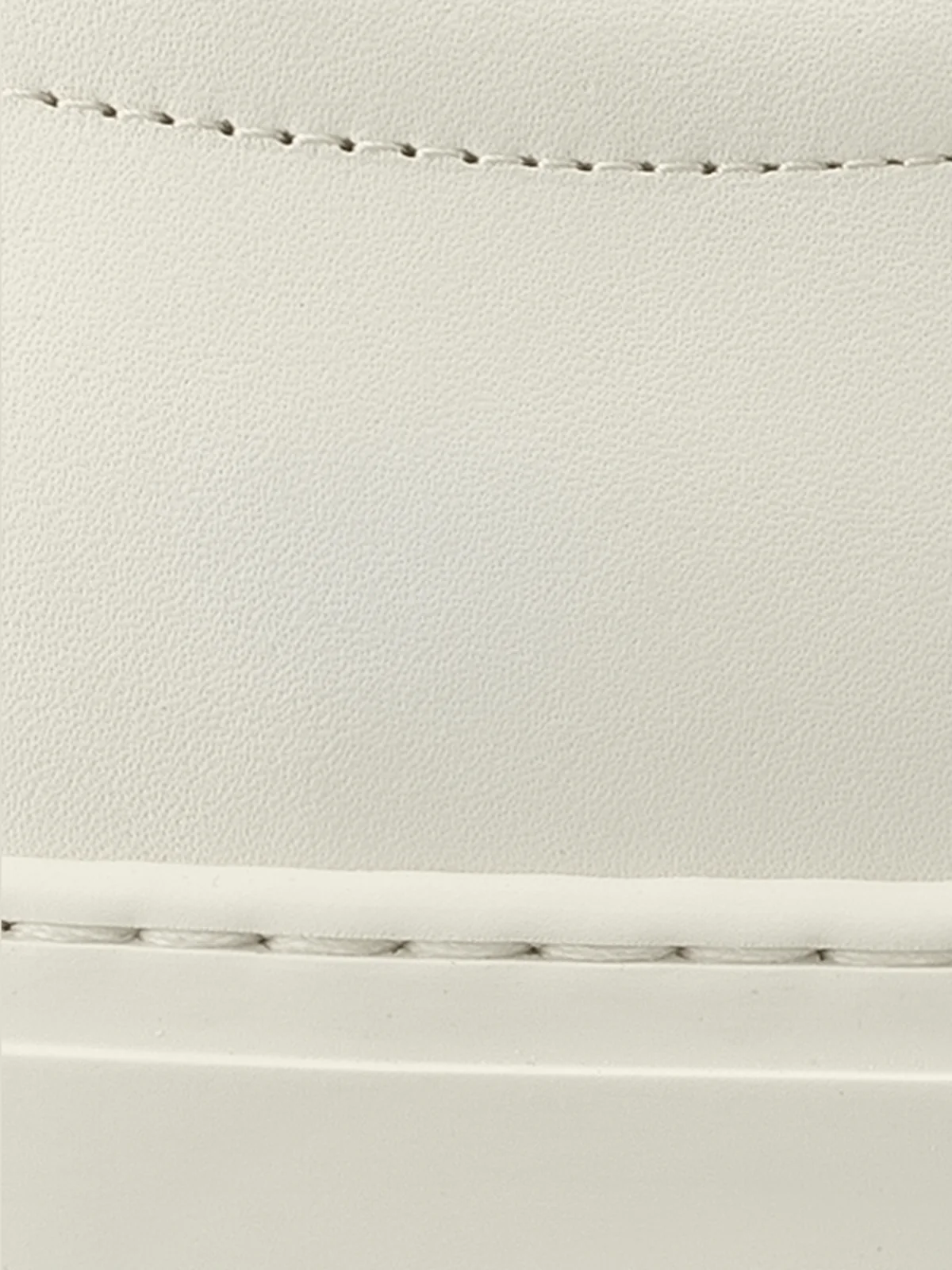 Garda Leather Sneaker in Antique White - Image 5
