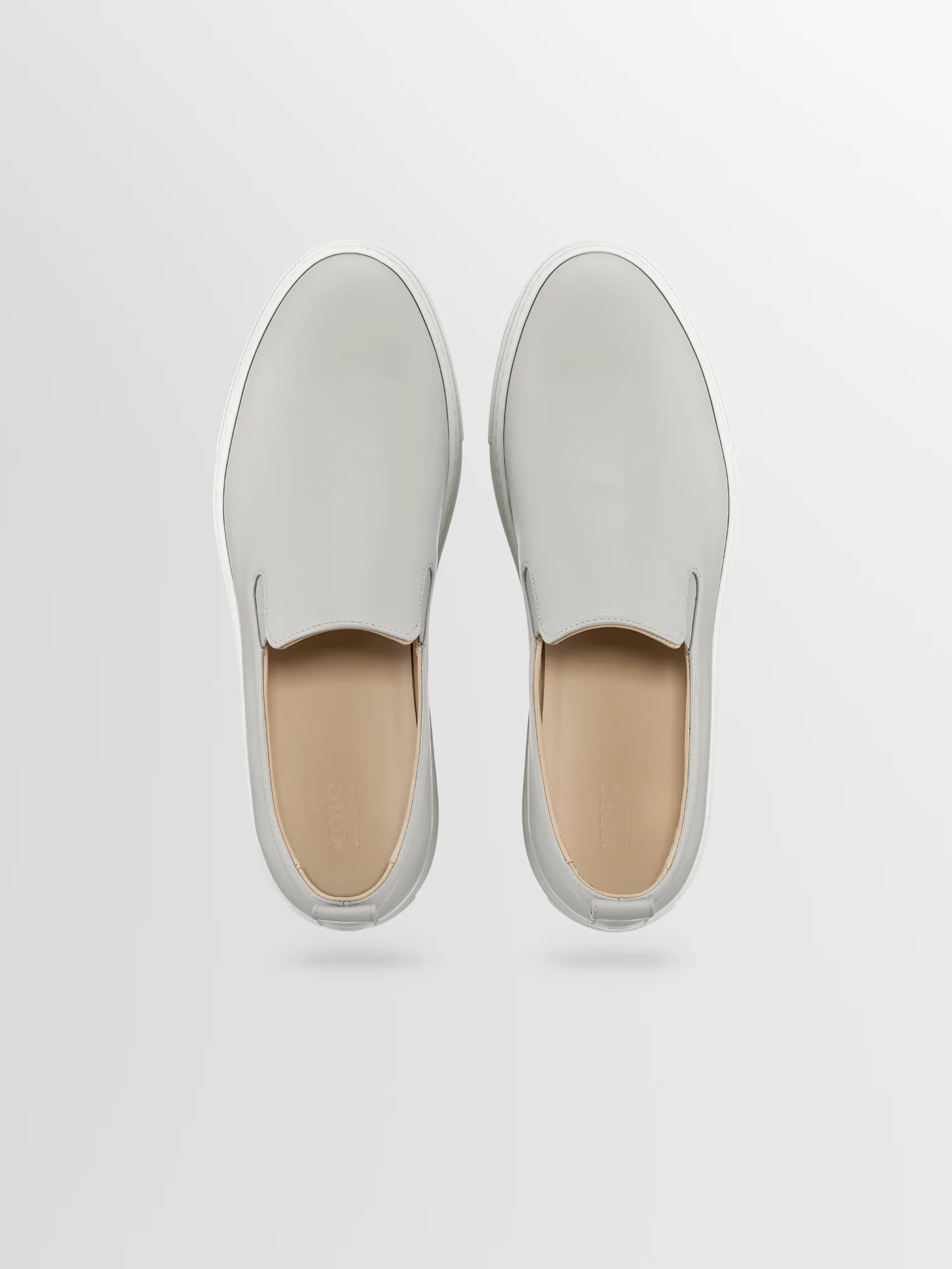 Garda Leather Sneaker in Sandstone - Image 3