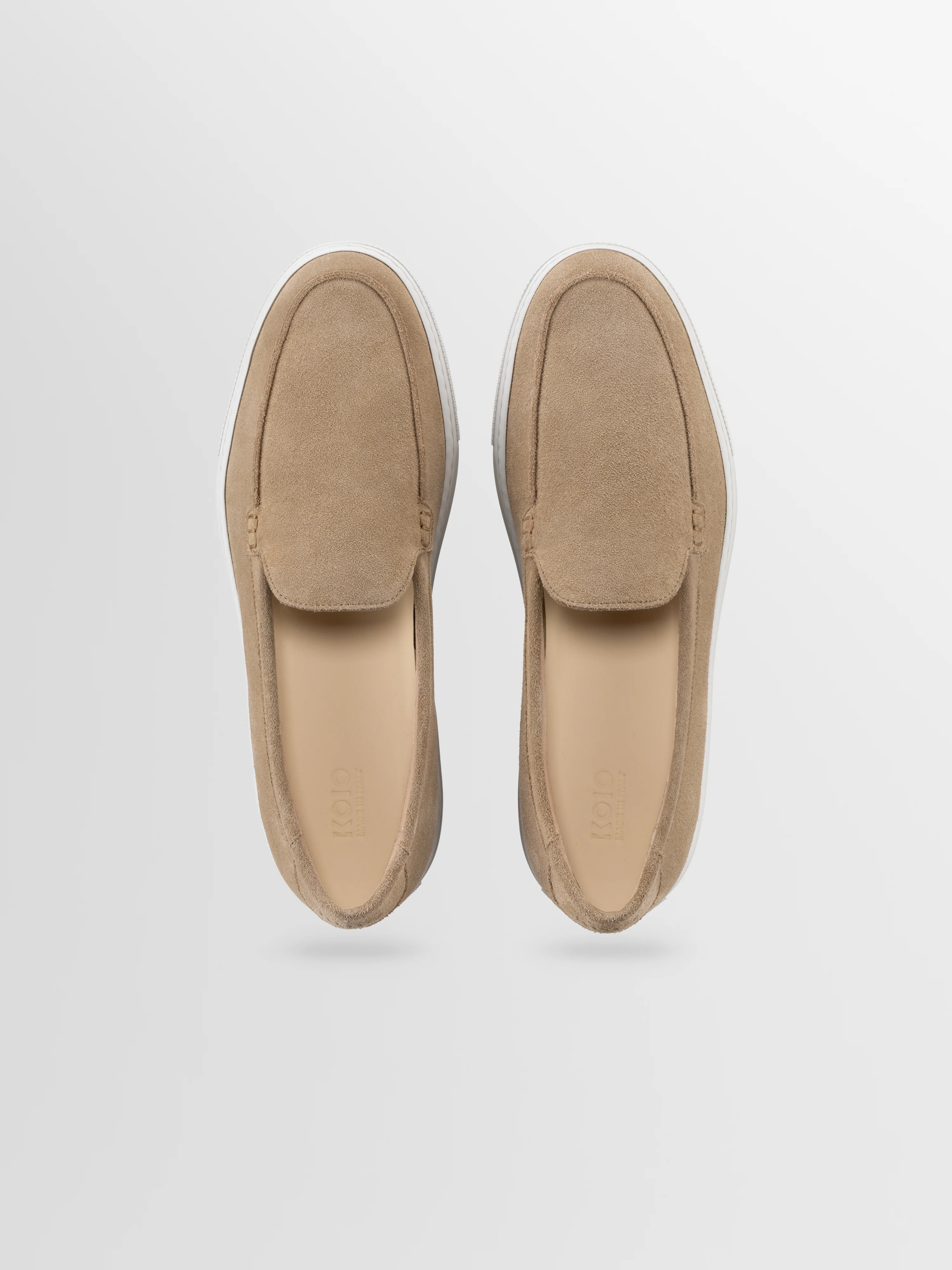 Lido Suede Loafer in Fawn - Image 3