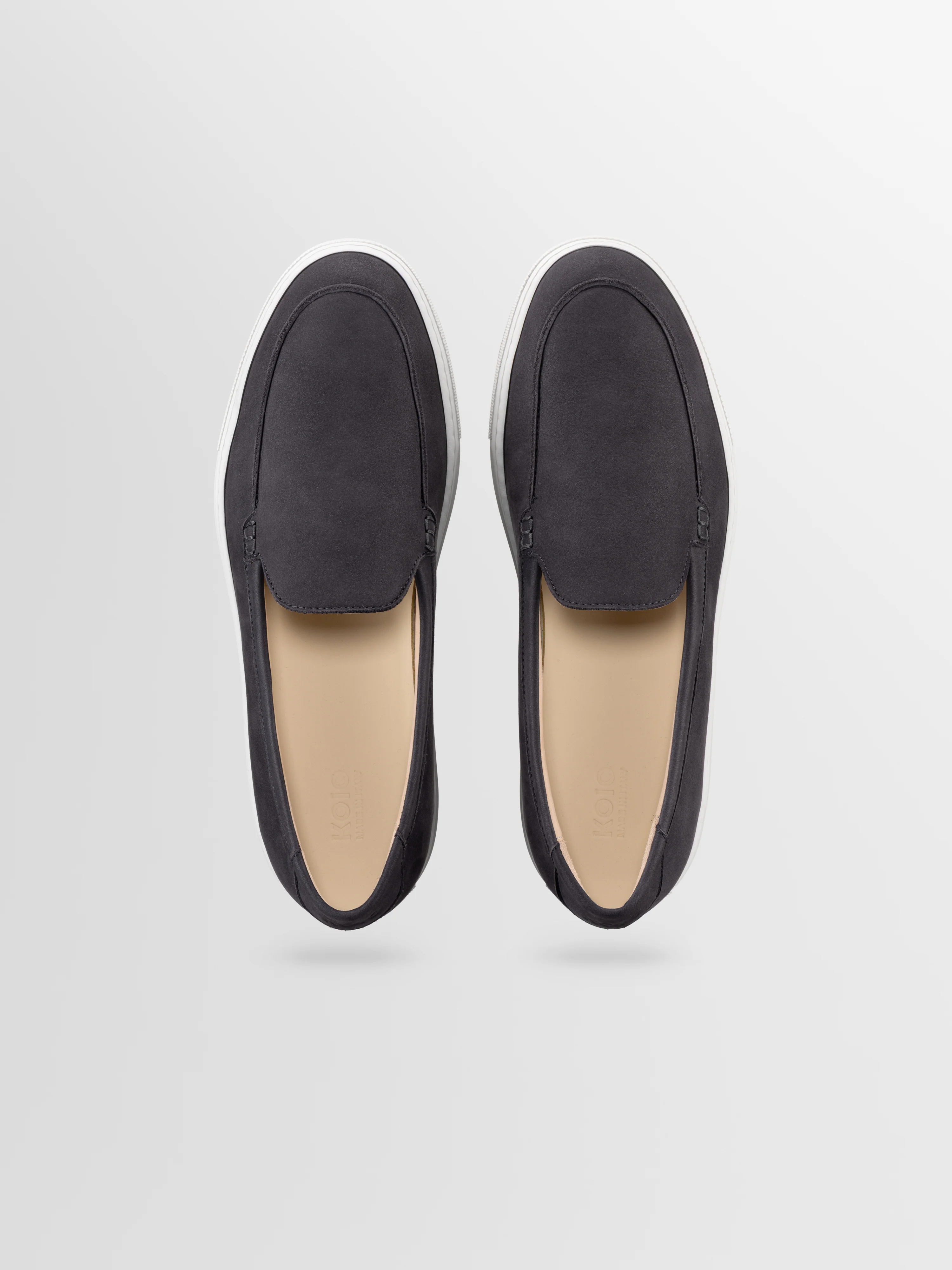 Lido Nubuck Loafer in Obsidian - Image 3