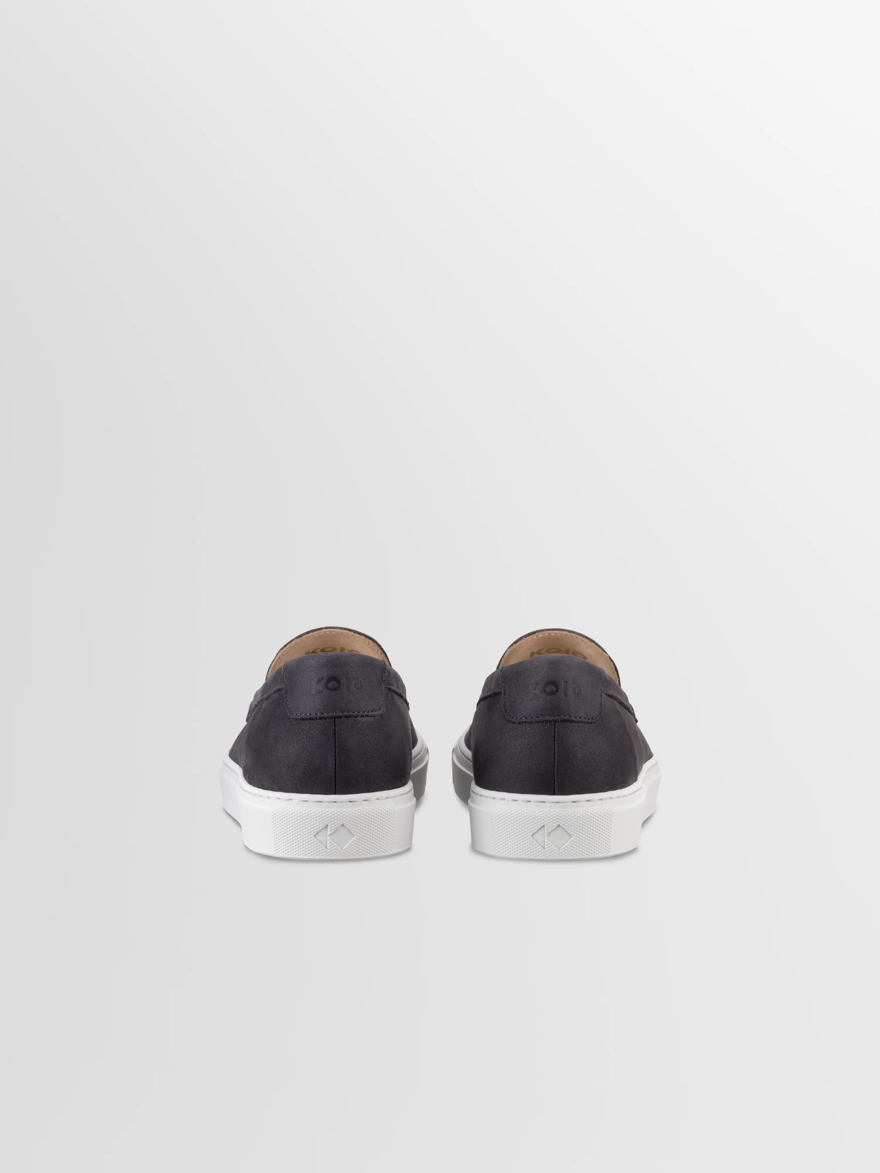Lido Nubuck Loafer in Obsidian - Image 4