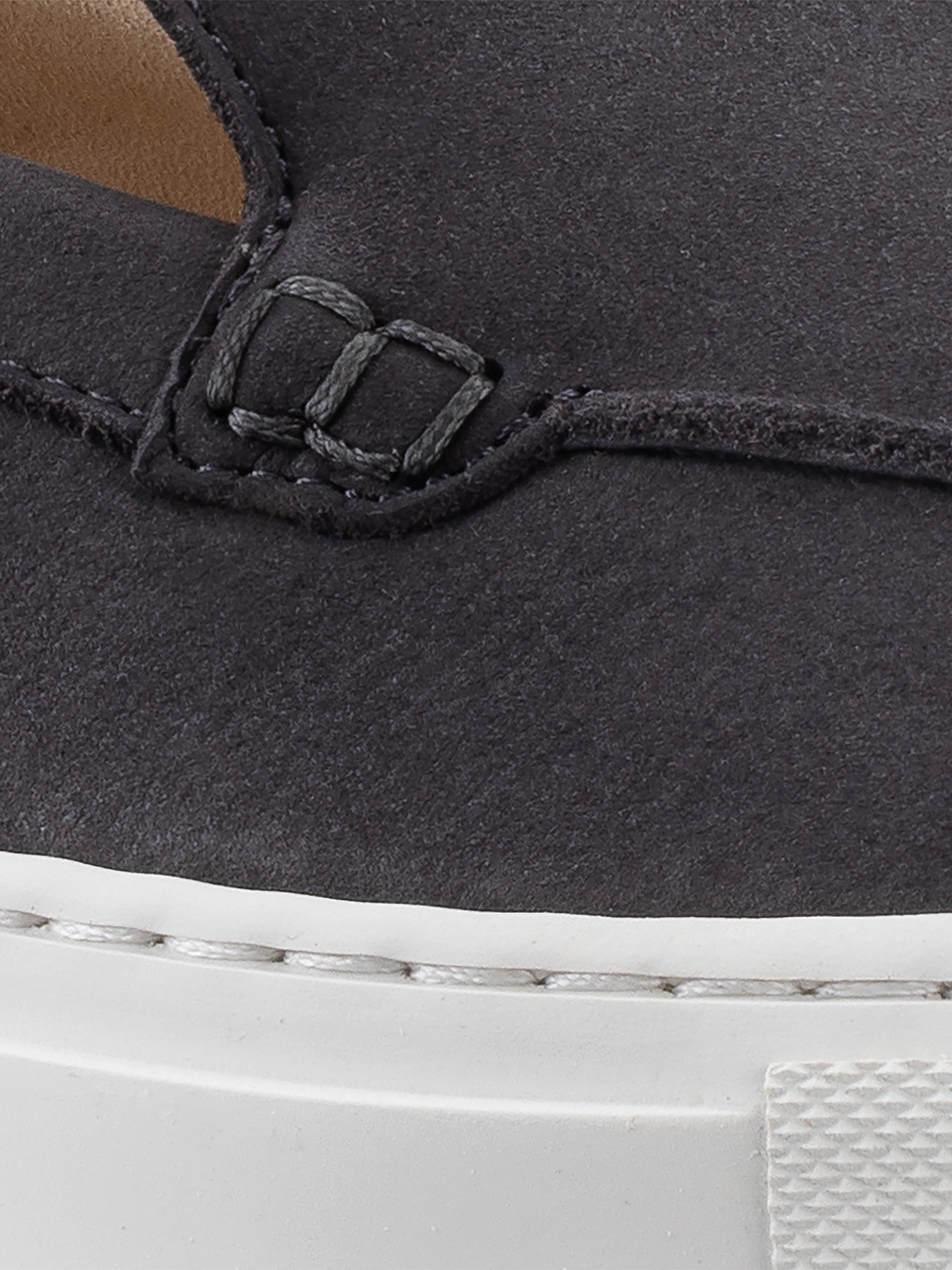 Lido Nubuck Loafer in Obsidian - Image 5