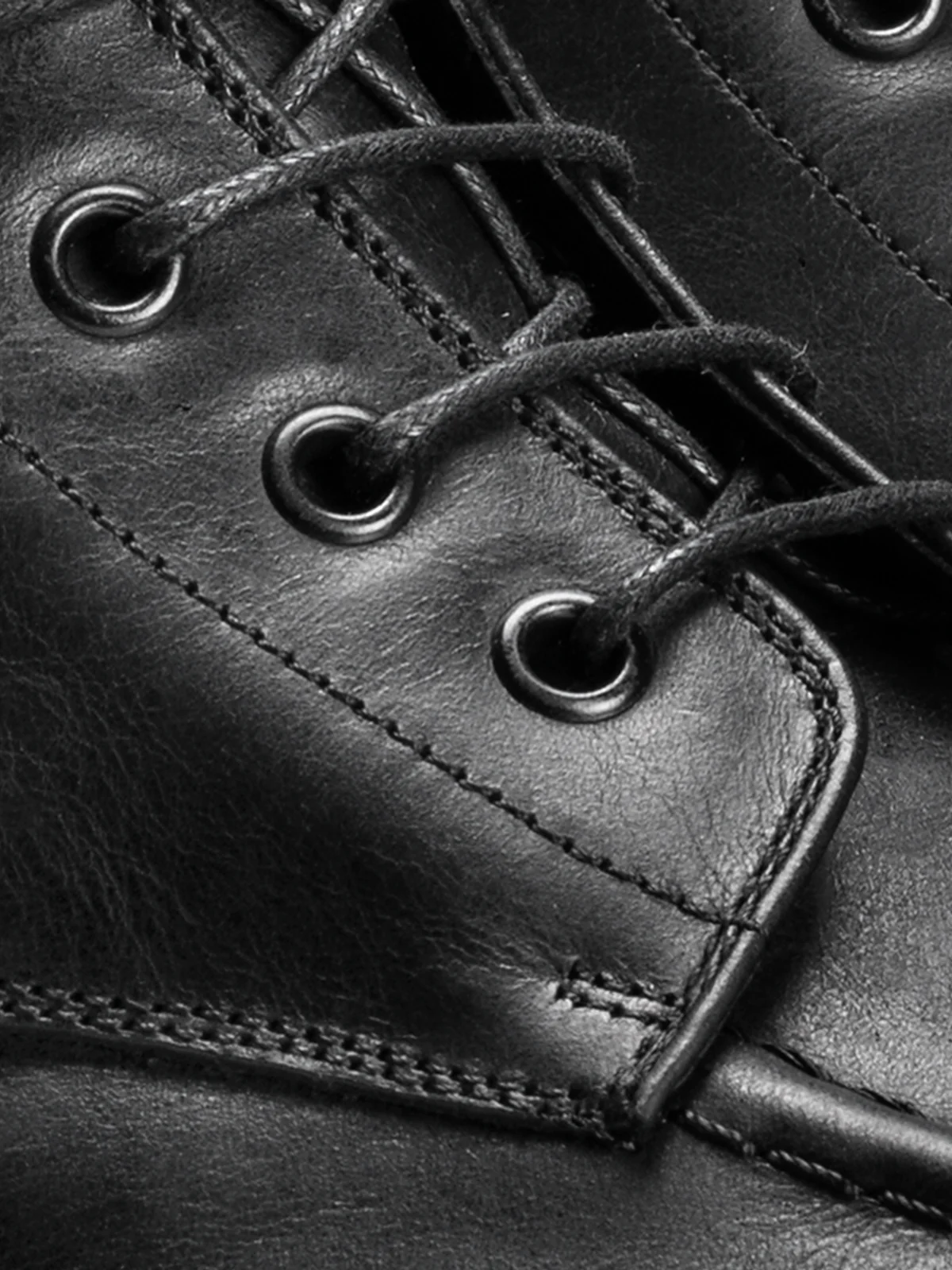 Milo Leather Boot in Nero - Image 5