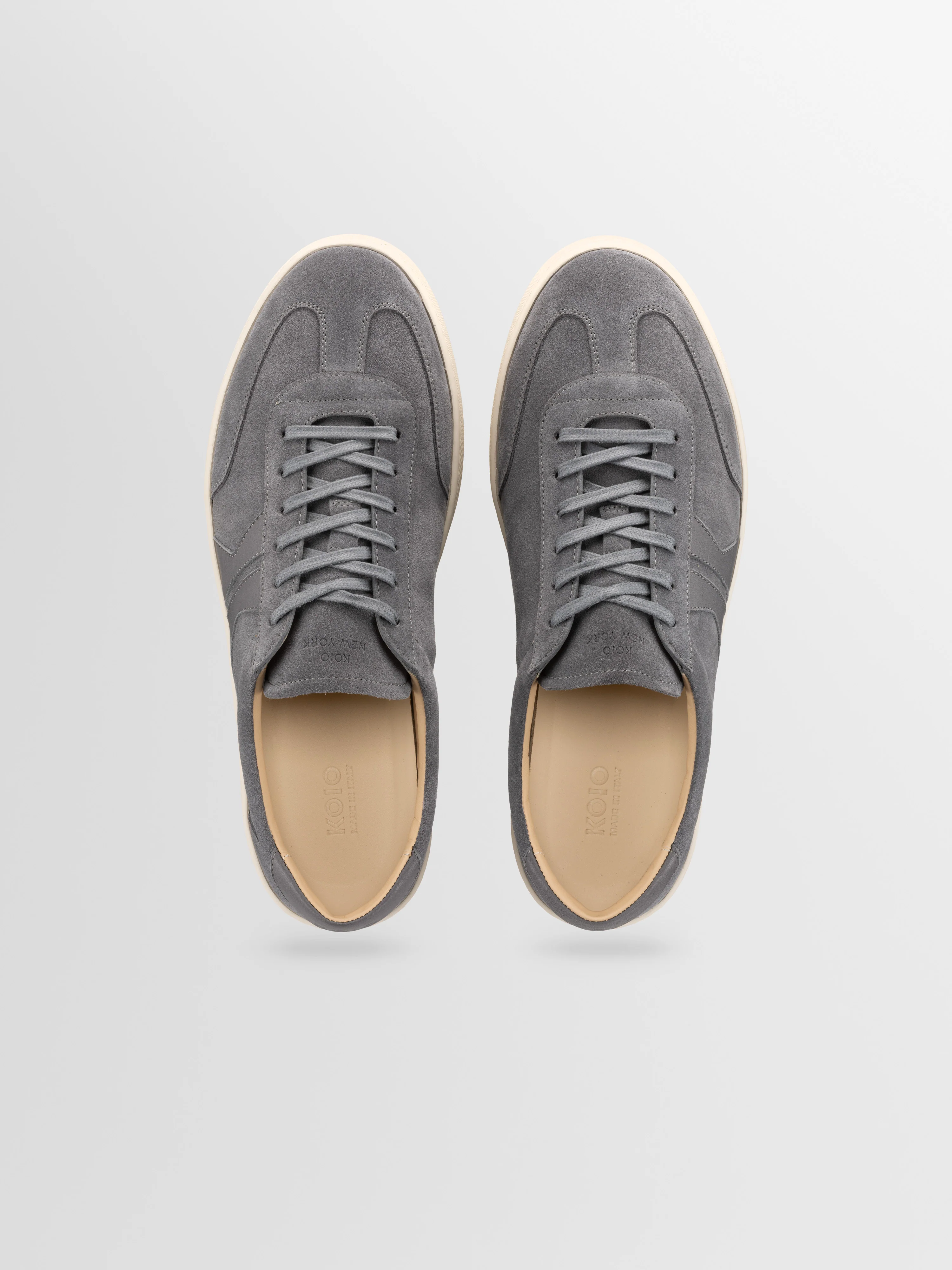 Monza Suede Sneaker in Falcon - Image 3