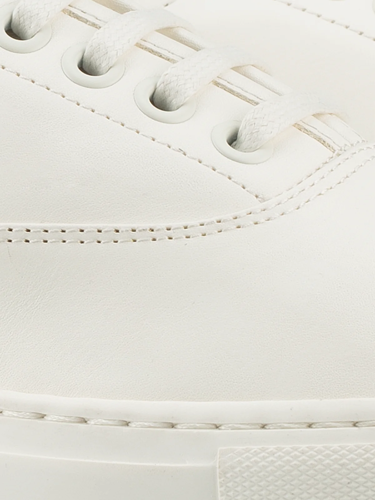 Portofino Leather Sneaker in Antique White - Image 5