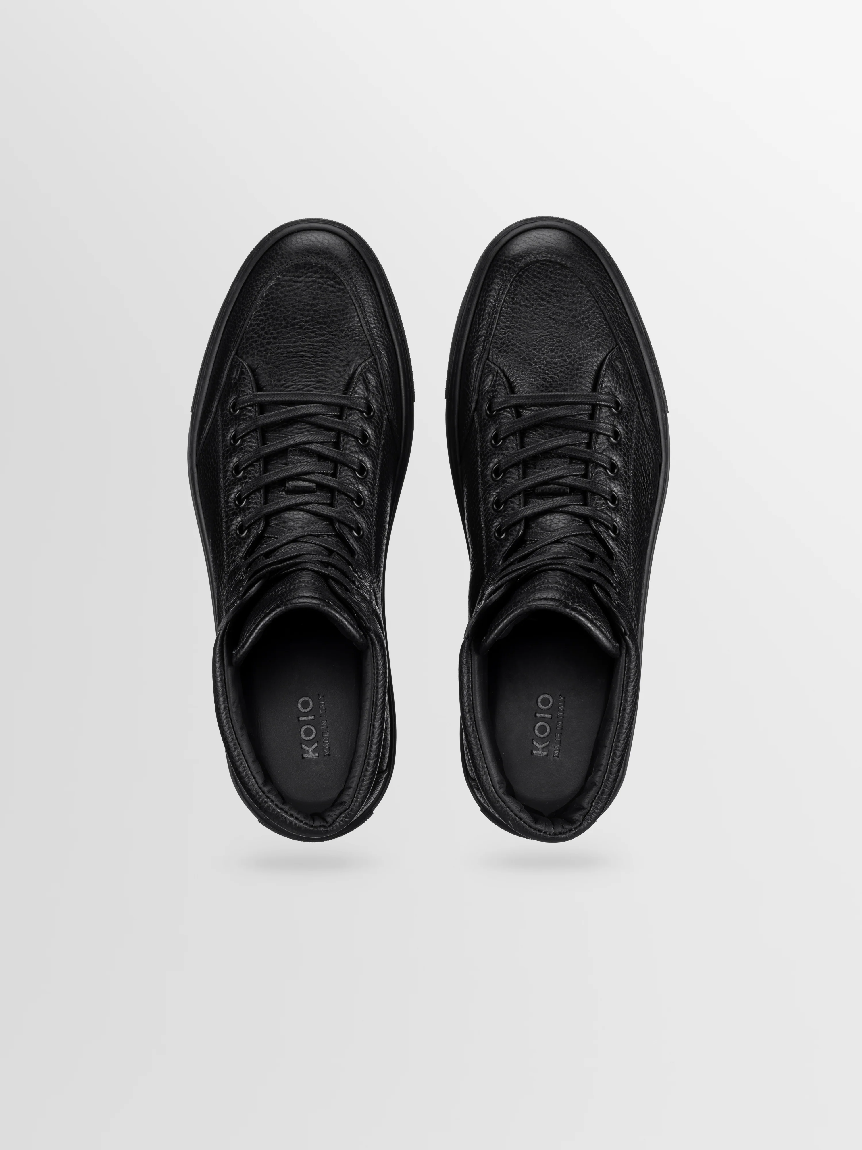 Primo Leather Sneaker in Nero - Image 3