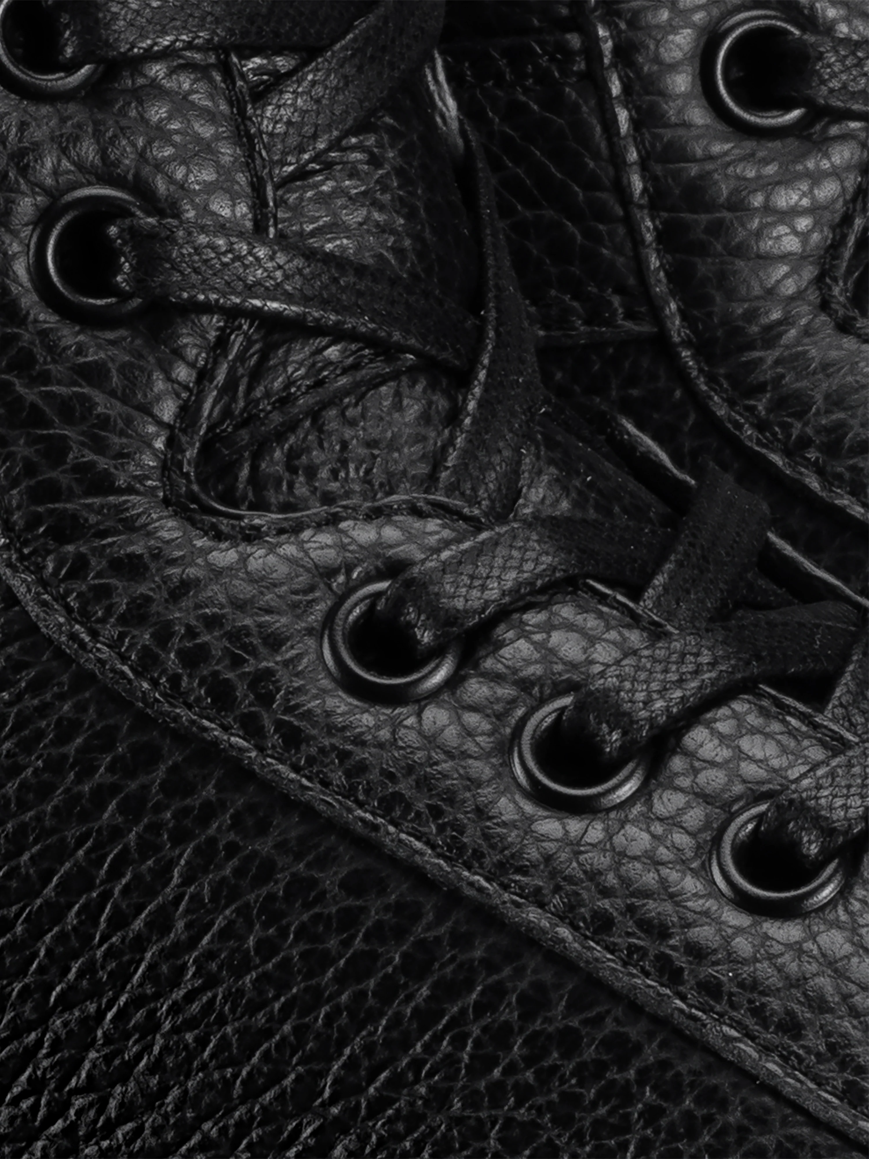 Primo Leather Sneaker in Nero - Image 5