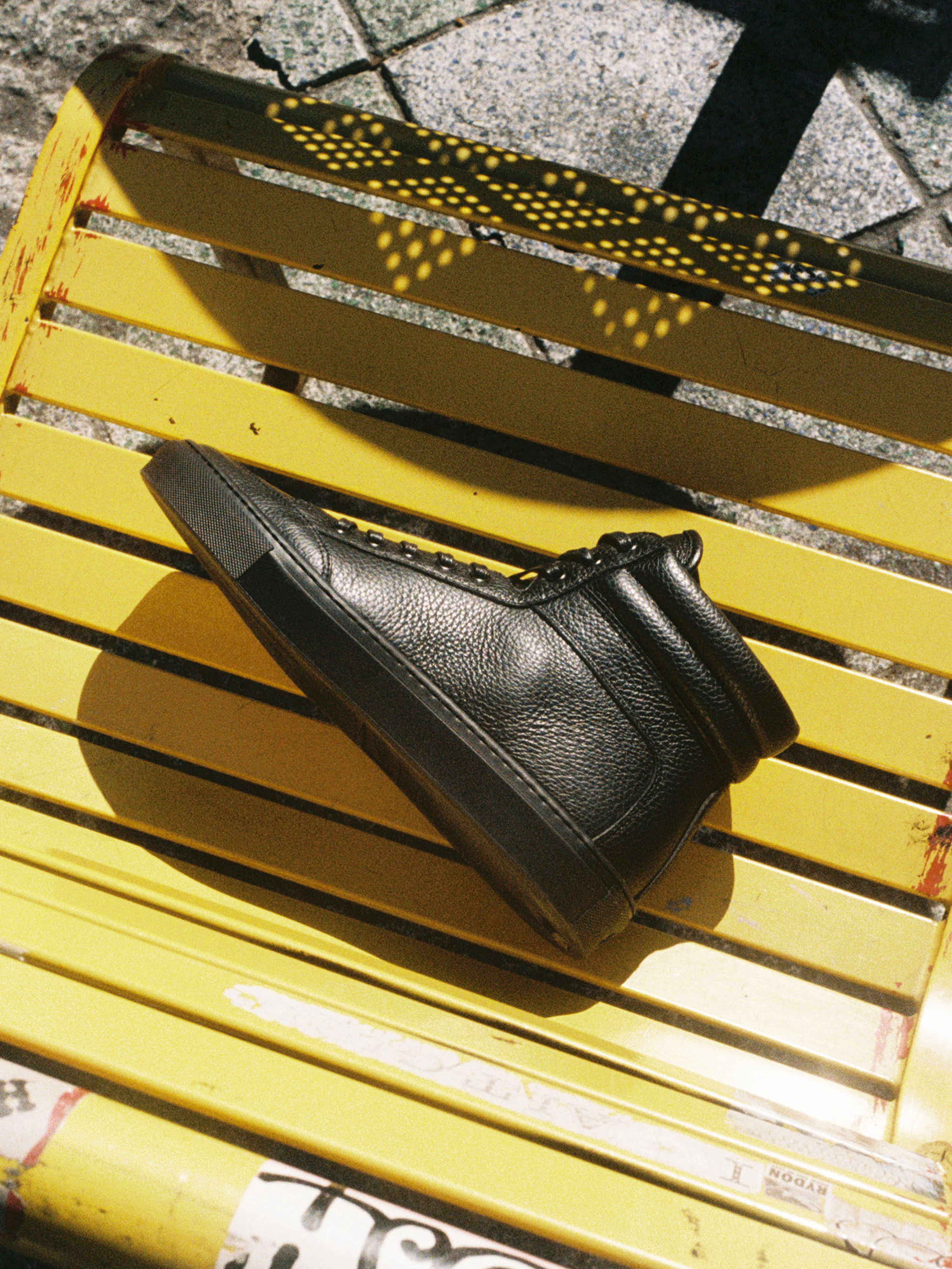 Primo Leather Sneaker in Nero - Image 8